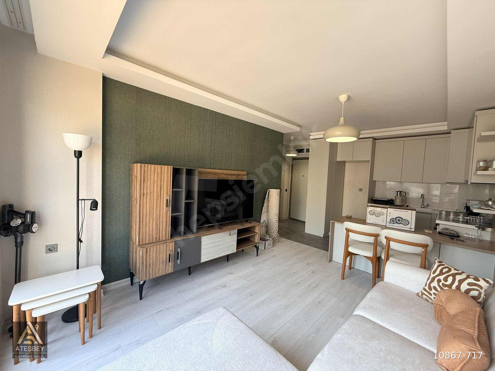 ATEŞBEY'DEN İNCEK'TE 7/24 GÜVENLİKLİ SİTEDE 1+1 EŞYALI DAİRE