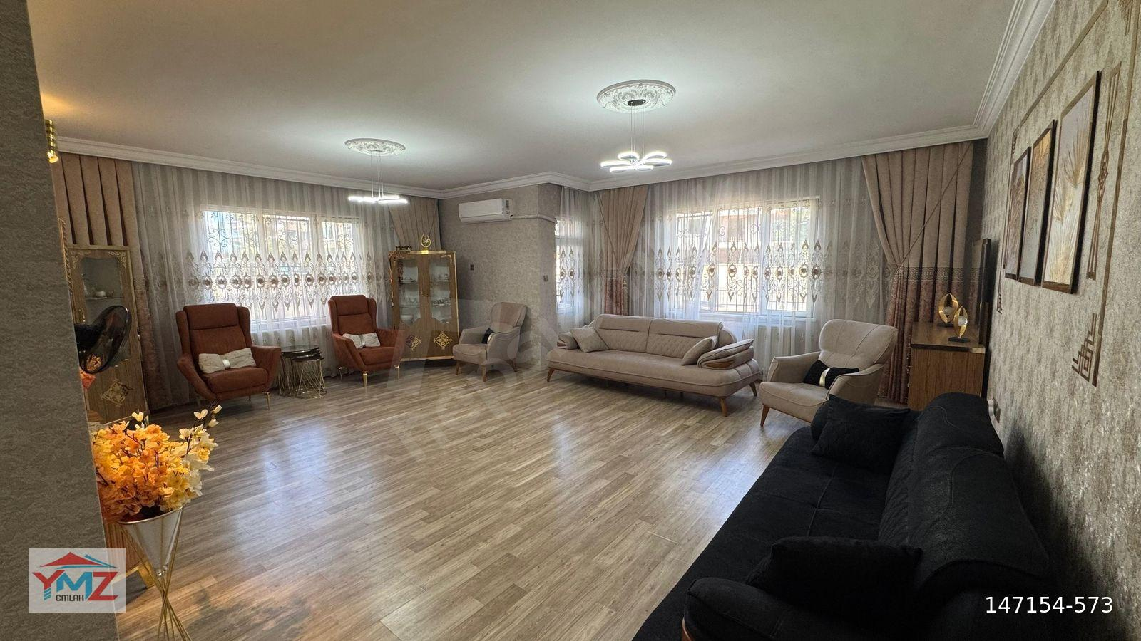 YMZ'DEN 190m2 ÜÇ BALKONLU İSKANLI VE HASARSIZ FULL BAKIMLI DAİRE