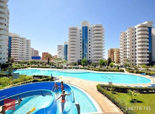 ALANYA MAHMUTLAR 2+1 130 M2 EŞYALI LÜKS AKTİVİTELİ AQUAPARK