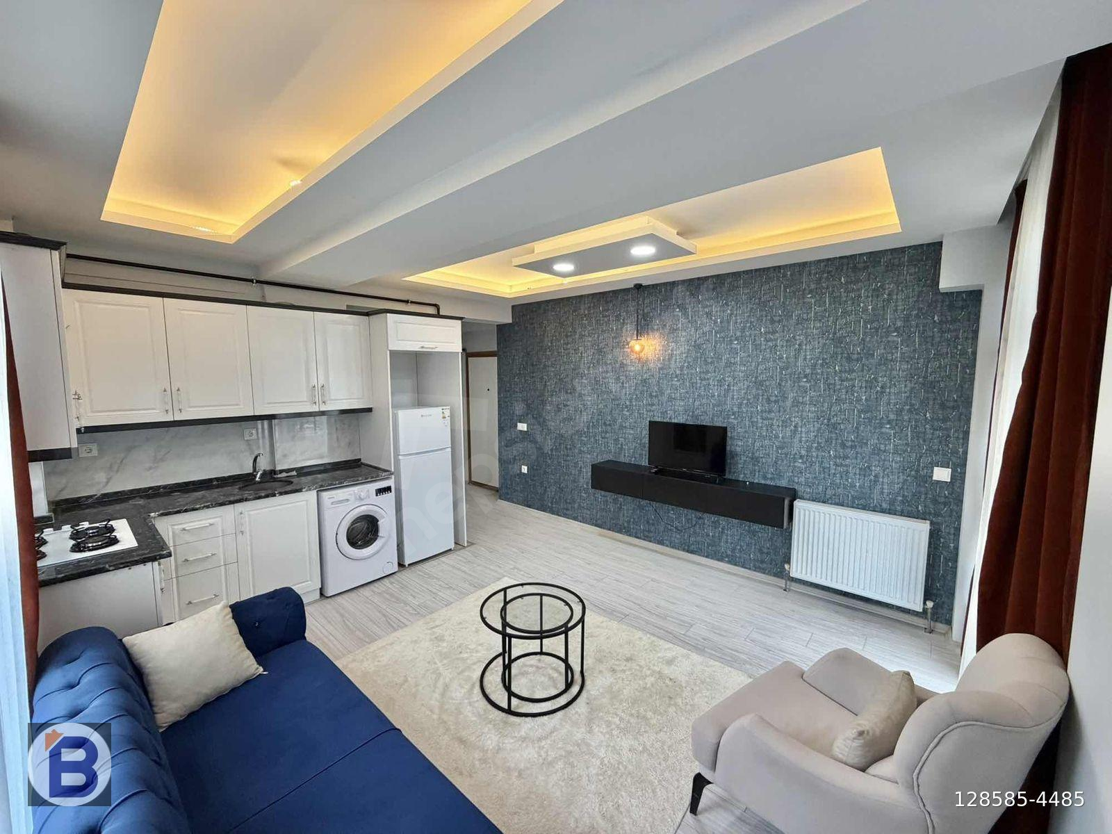 BULUT EMLAK FULL EŞYALI ULAŞIMA ÇOK YAKIN LÜKS 1+1 KİRALIK DAİRE