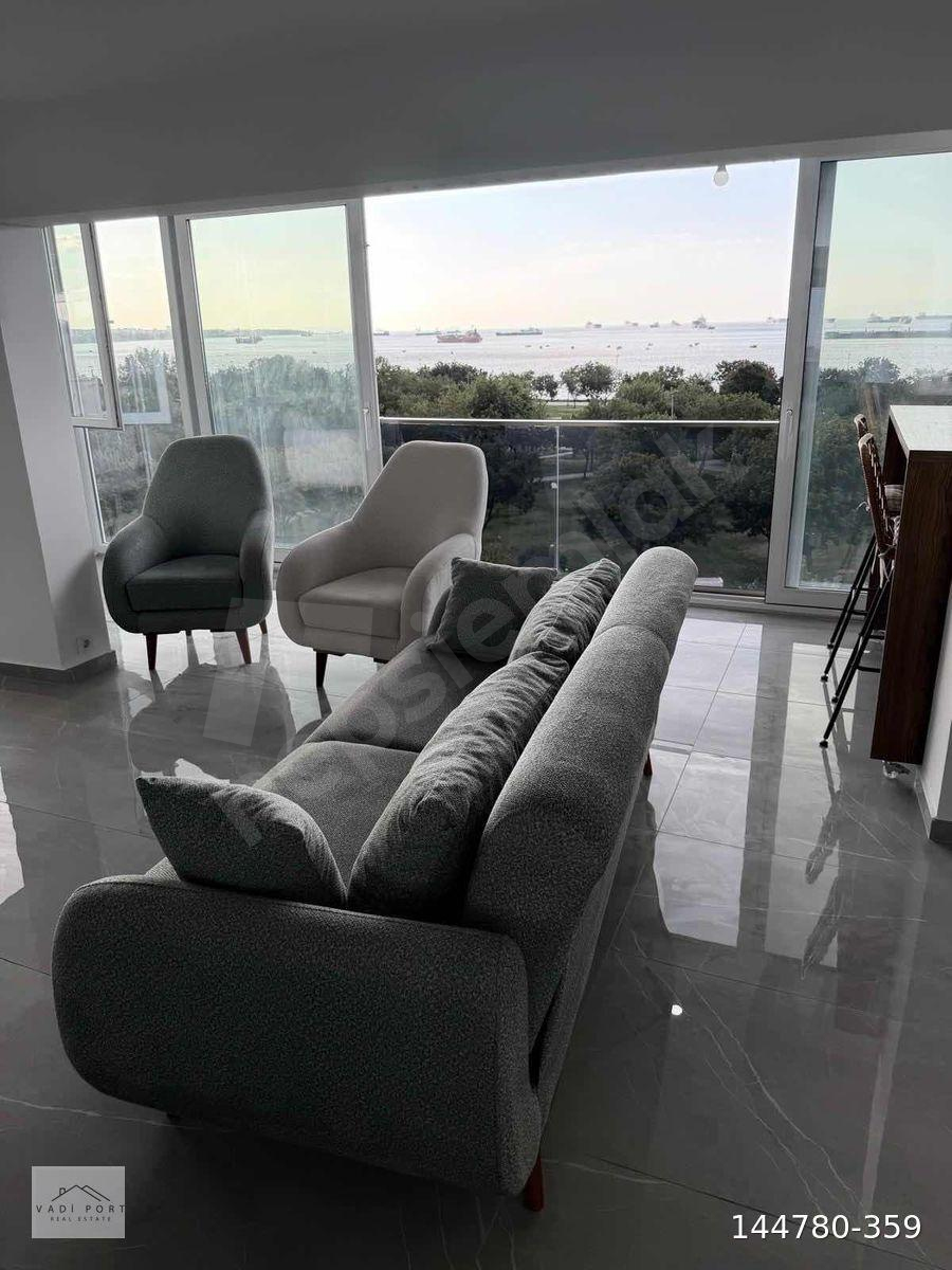 EŞSİZ MANZARALI İÇİ KOMPLE YENİLENMİŞ EŞYALI SATILIK 1+1 DAİRE