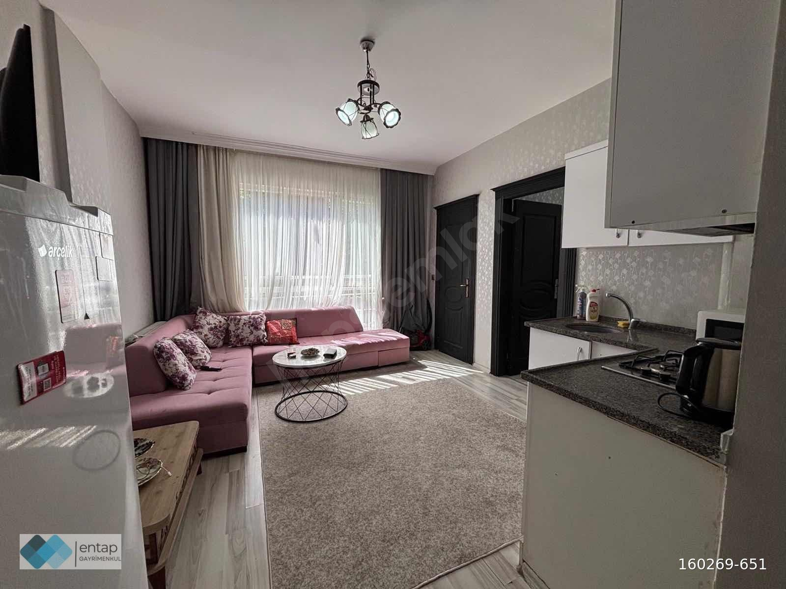 EMSALSİZ KONUMDA FIRSAT FİYATIYLA 1+1 SATILIK FULL EŞYALI DAİRE
