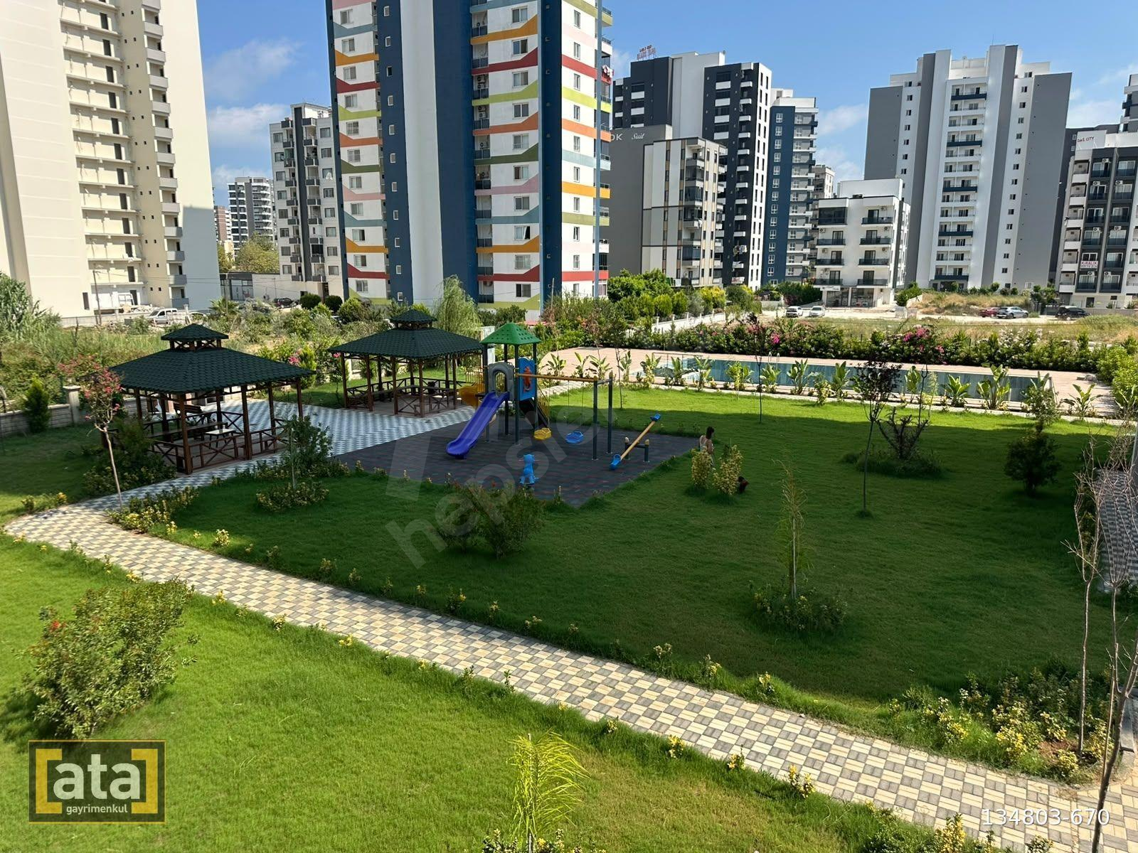 [ata]'dan ARPAÇBAHŞİŞ'DE HAVUZLU SİTEDE 1+1 KİRALIK DAİRE