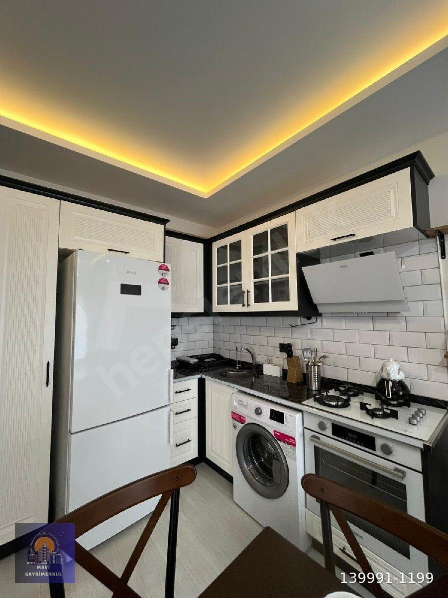 çok lüks eşyalı kiralık hasarsız iskanlı daire