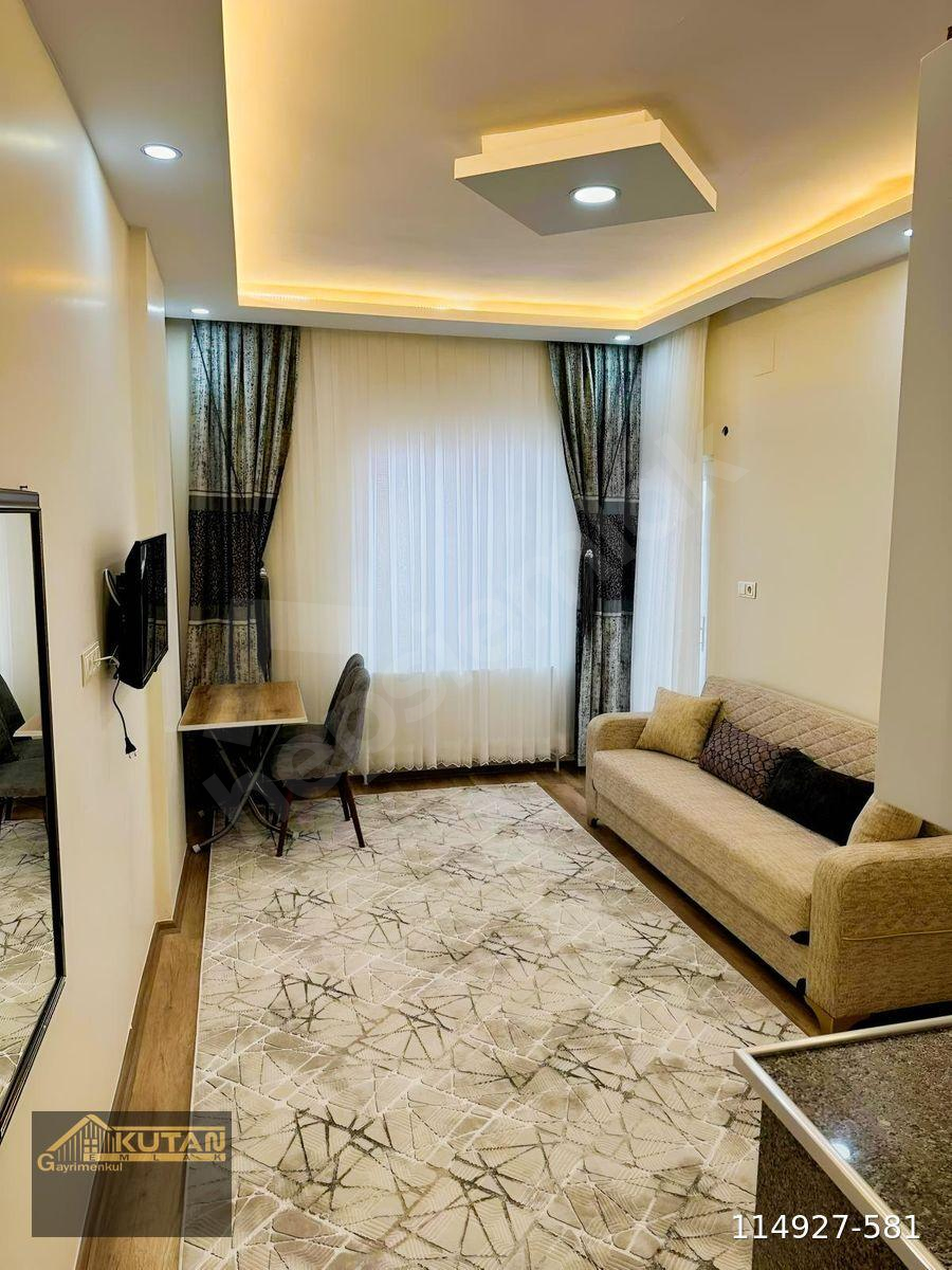 SATILIK 1+1 35 CADDE ÜSTÜ SIFIR EŞYALI MEMUR KİRACILI ARA KAT