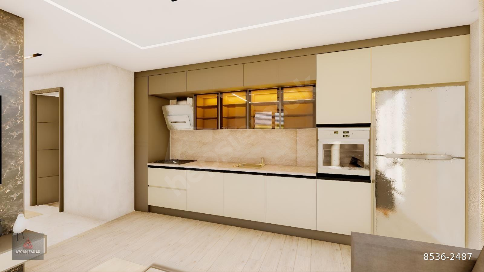 KIRIKKALE YAHŞİYAN'DA YURTKUR YAKINI LÜX 2+1 DAİRE