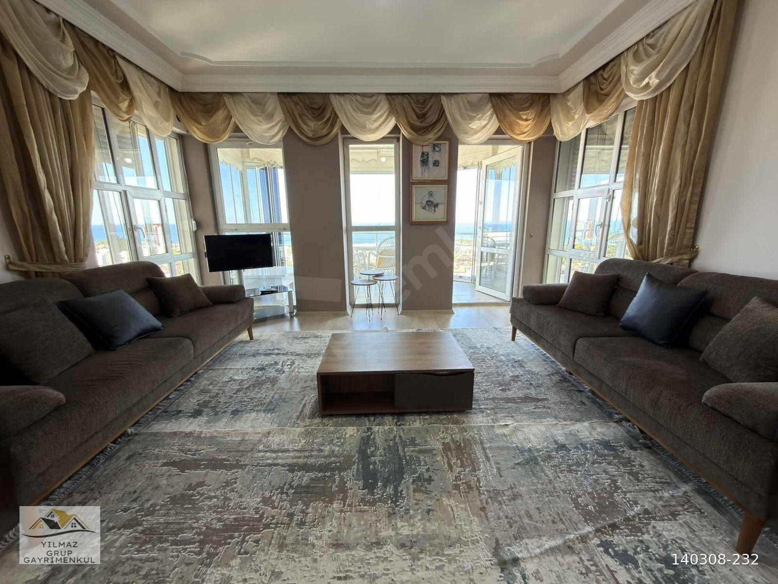 LARA GÜZELOBA'DA FULL DENİZ MANZARALI PREMİUM 2+1 DAİRE