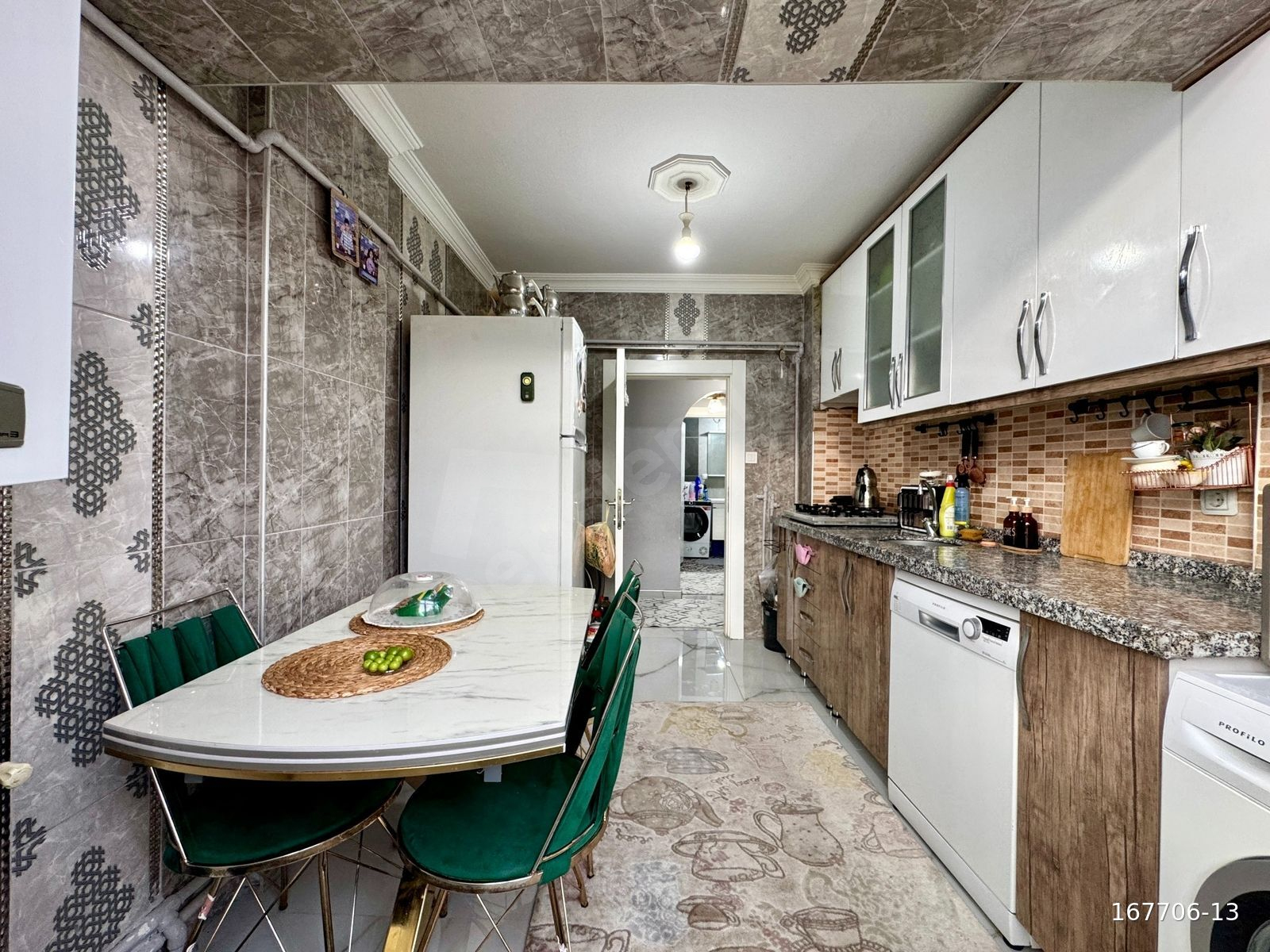 SERKAN ÜNVER GAYRİMENKULDEN 3+1 120m² 2.KAT K+B CEPHE FULLYAPILI FIRSAT DAİRE