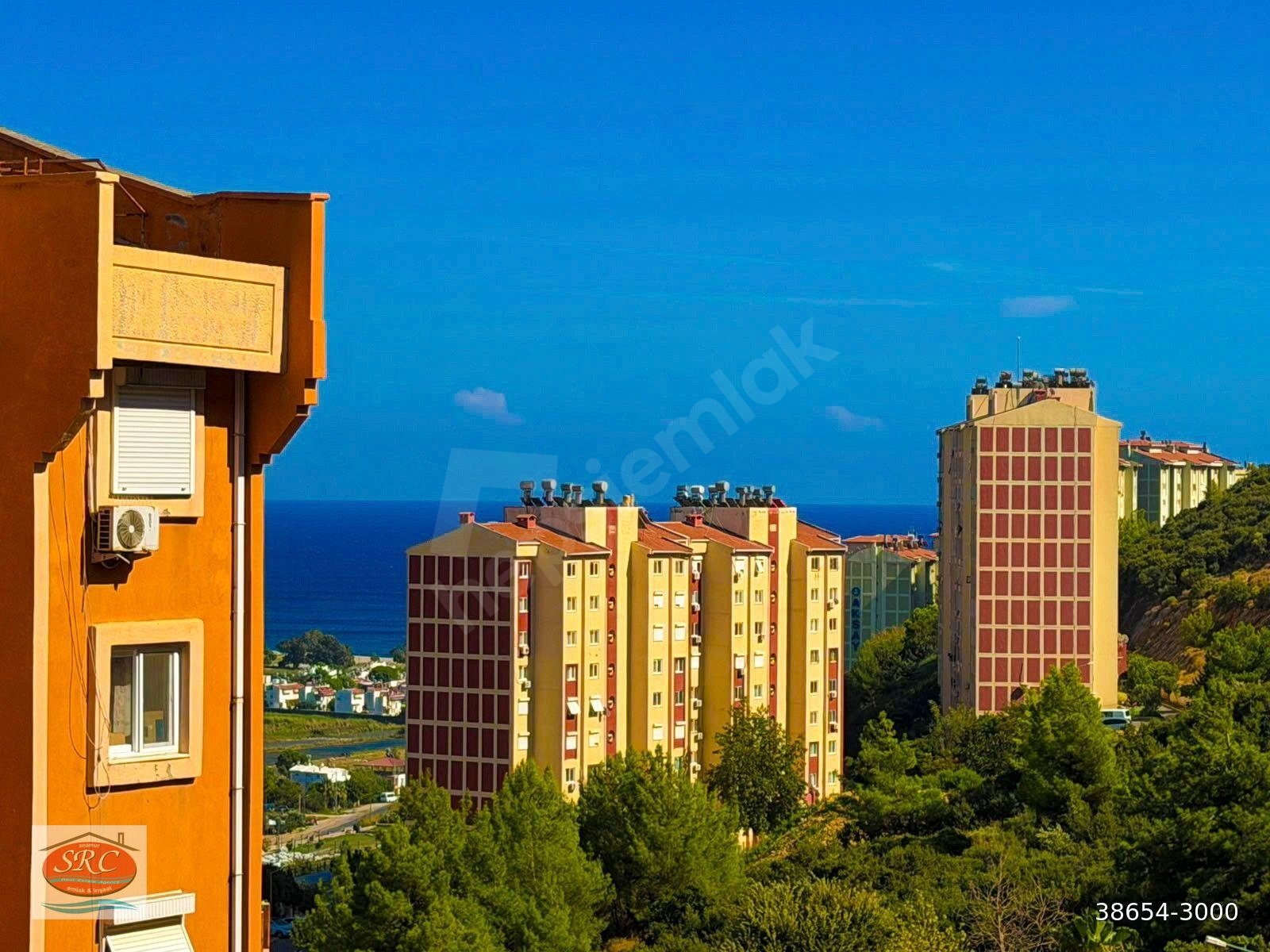 Mersin Anamur Deniz Manzaralı Satılık Daire
