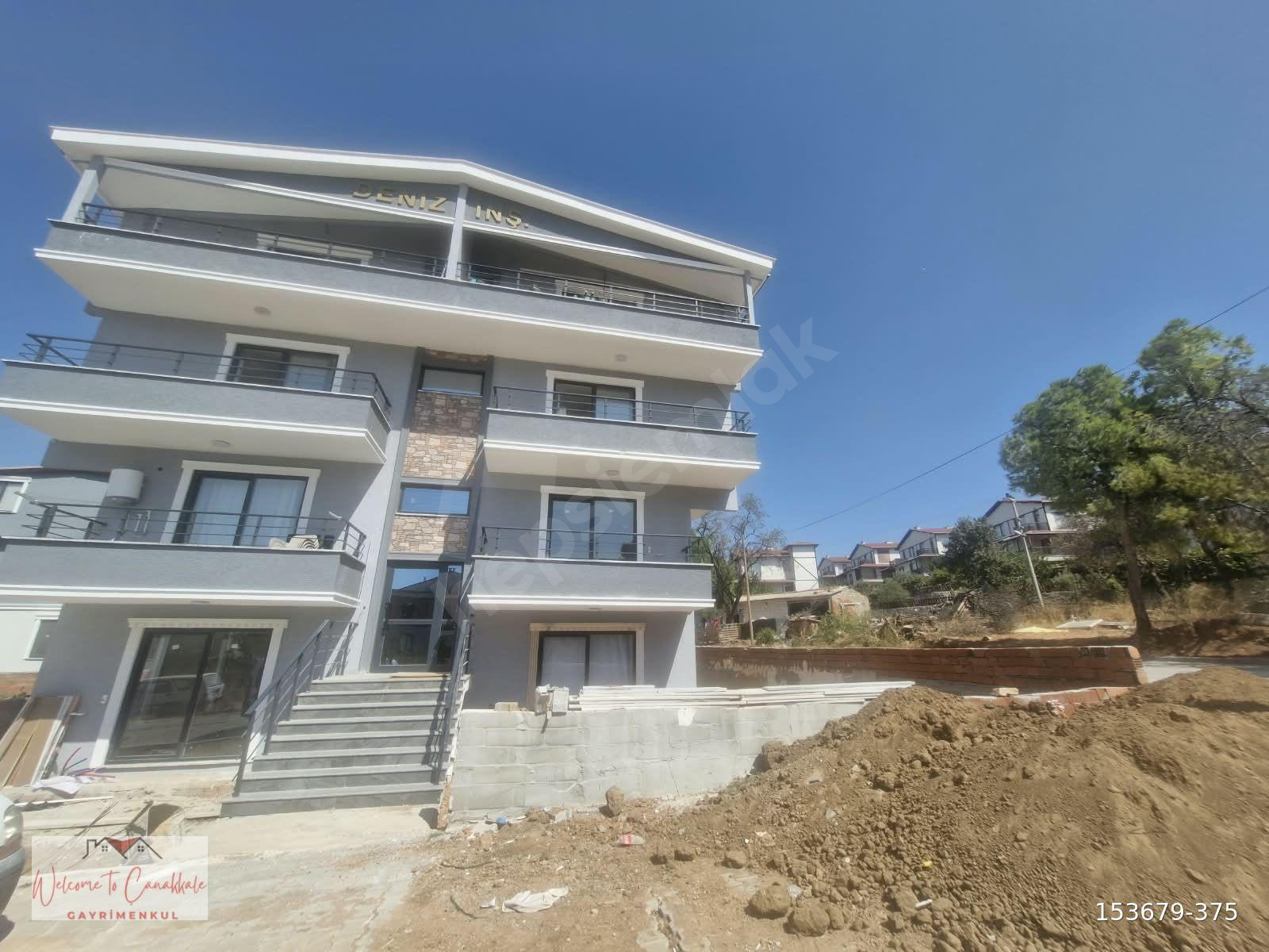 Çanakkale Geyikli Merkez'de Satılık 2+1 Daire Kapalı Mutfak