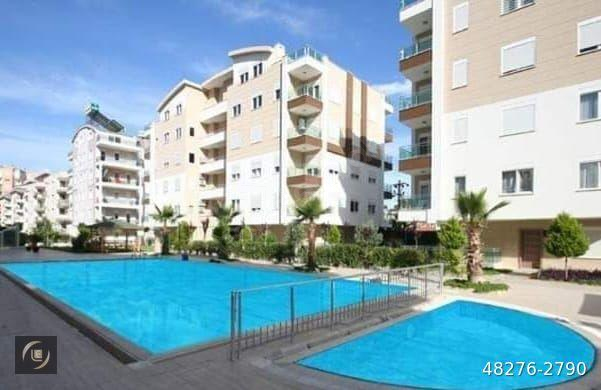 KONYAALTI HURMA ANACADDE ÜZERİ GÜVENLİK HAVUZ GENİŞ EŞYALI 1+1