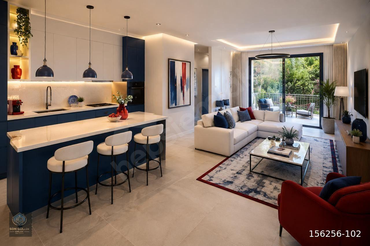 Bodrum Güllük Merkezde, Kaçırılmayacak, Satılık 2+1 fırsat daire