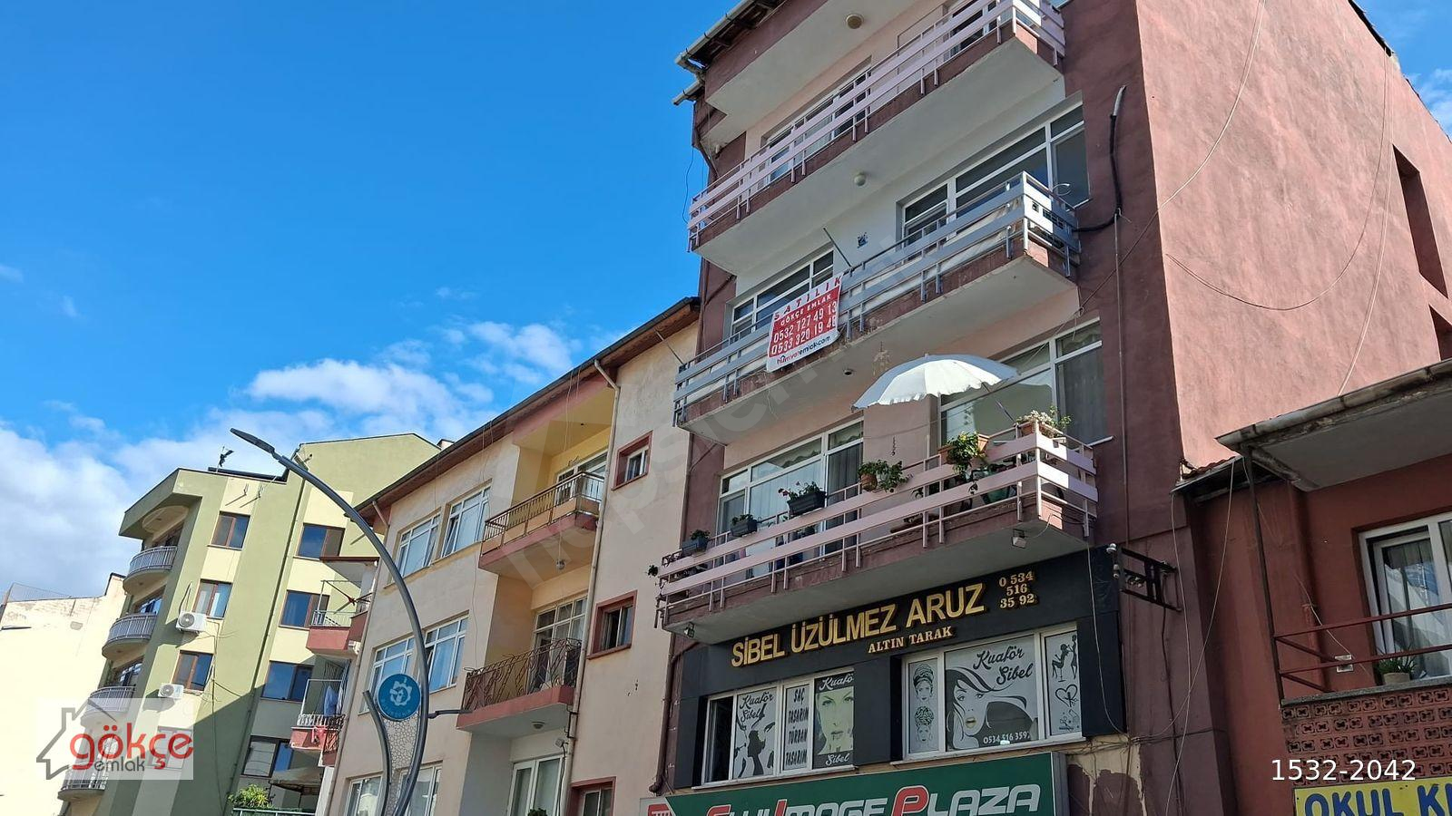 GÖKÇE'DEN PTT KARŞISINDA MASRAFSIZ SATILIK ARA KAT DAİRE