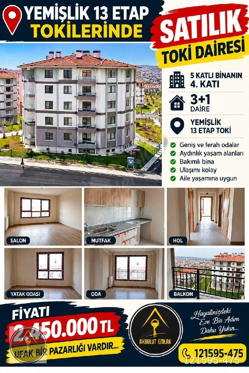 ELAZIĞ YEMİŞLİK TOKİLERİNDE SATLIK DAİRELER