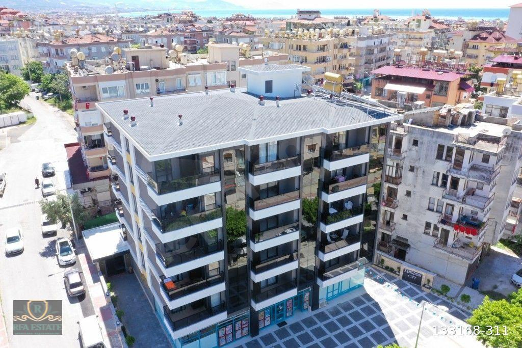 Alanya Merkez Kadıpaşa Mah. 1+1 Eşyalı Satılık Daire 87.000 Euro