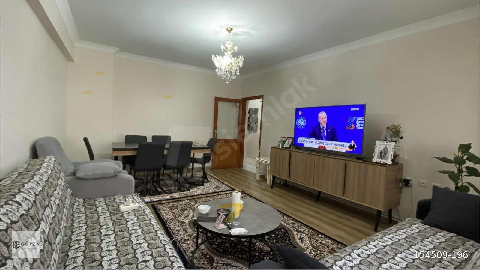 KEMALETTIN SATILIK DAIRE 2 + 1 90 metre² Merkezi konulu