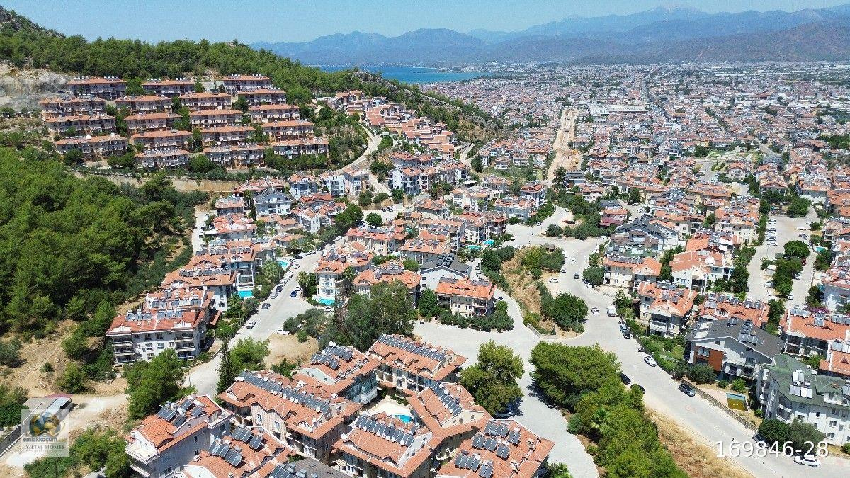 Homes G.M den Fethiye de Site içinde Havuzlu Full Manzaralı Çatı Katı Dubleks