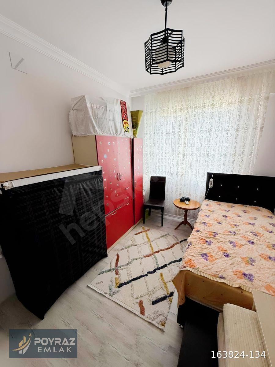 POYRAZ EMLAK|MERKEZDE BAHÇE NİZAM GENİŞ ARA KAT DAİRE