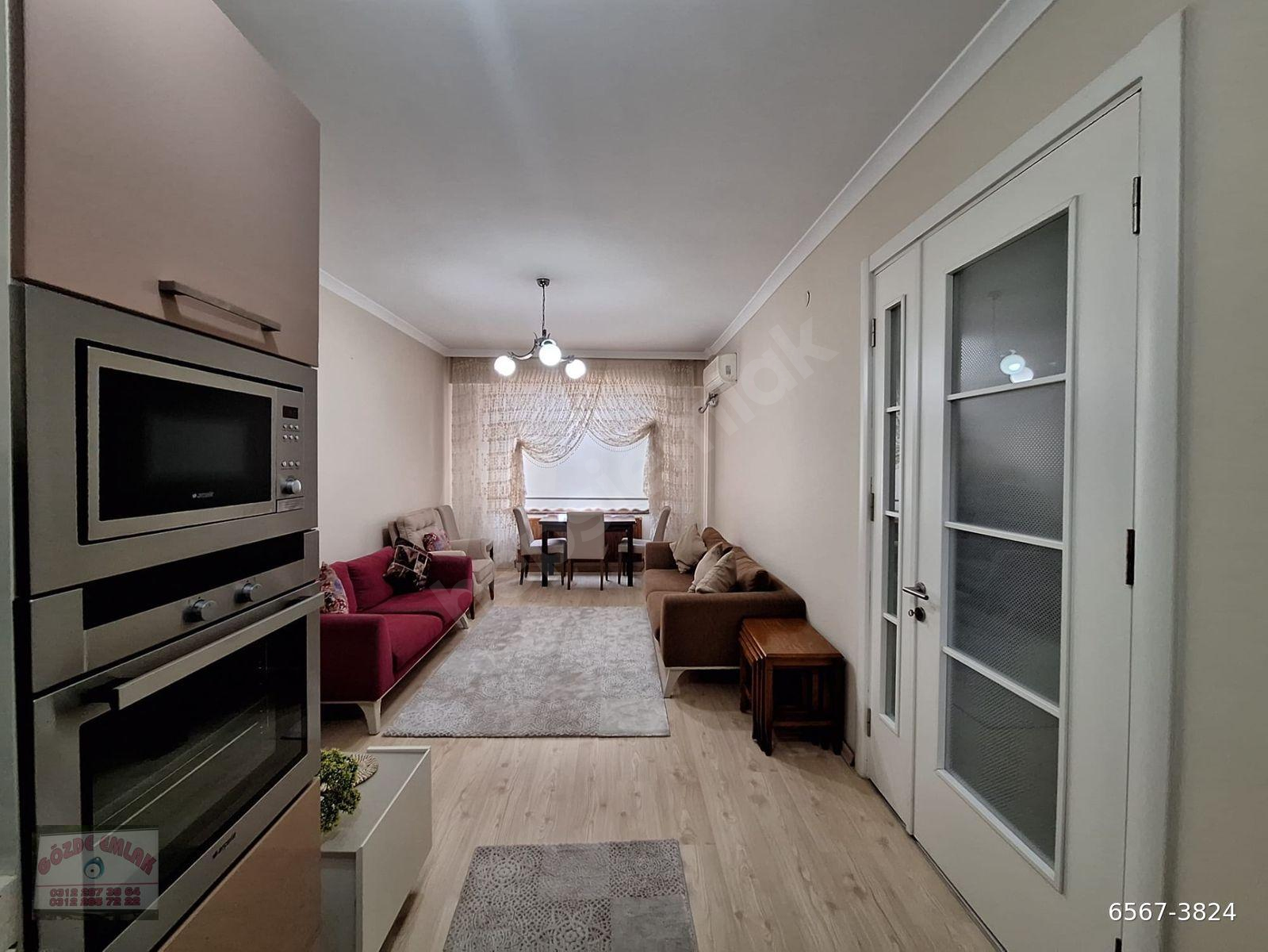 GÖZDE'DEN AKER EVREN SİTESİNDE FULL EŞYALI 2+1 KİRALIK DAİRE.