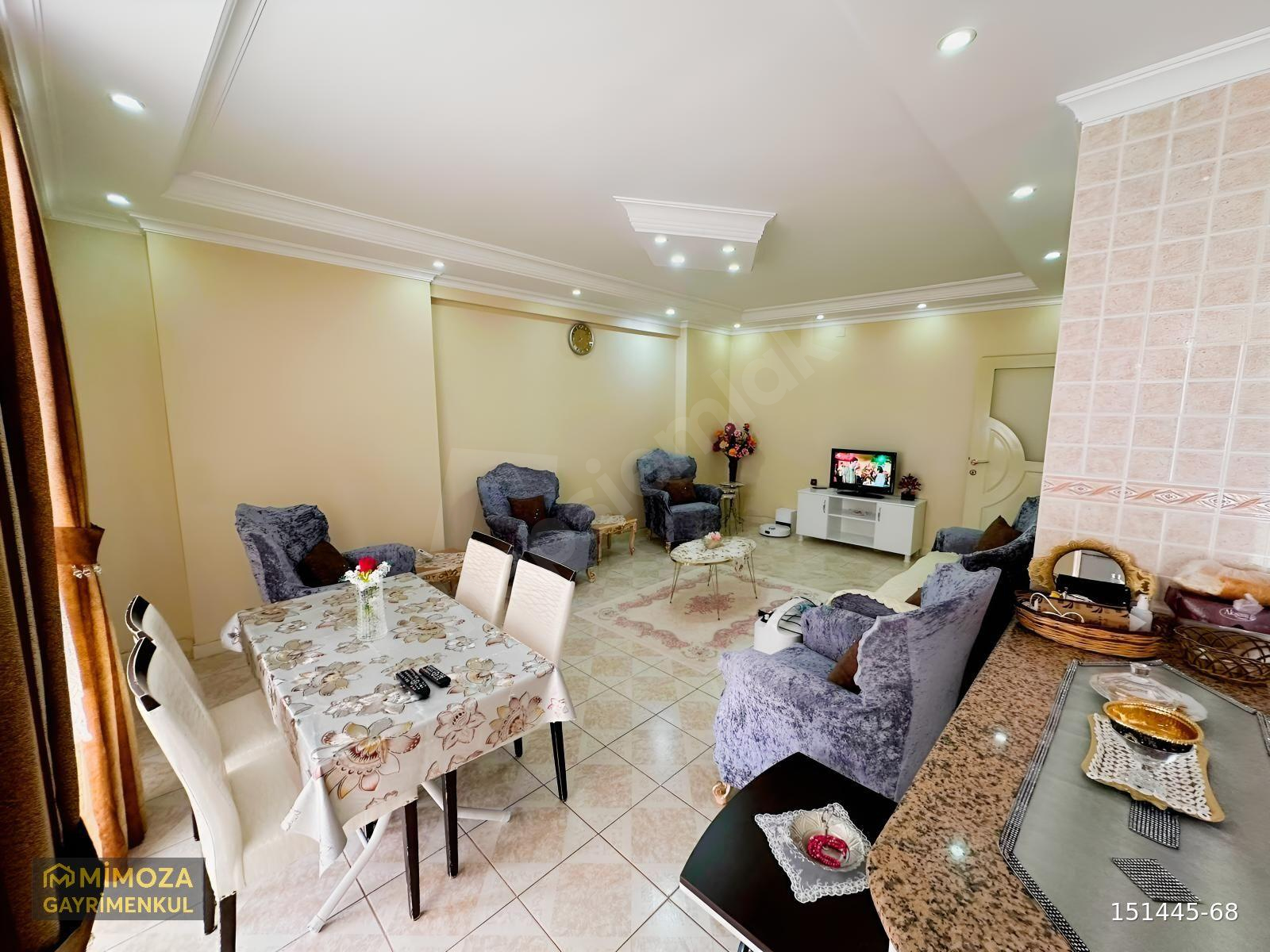 TECEDE DENİZE SIFIR, EŞYALI, HAVUZLU, KİRALIK 2+1 DAİRE