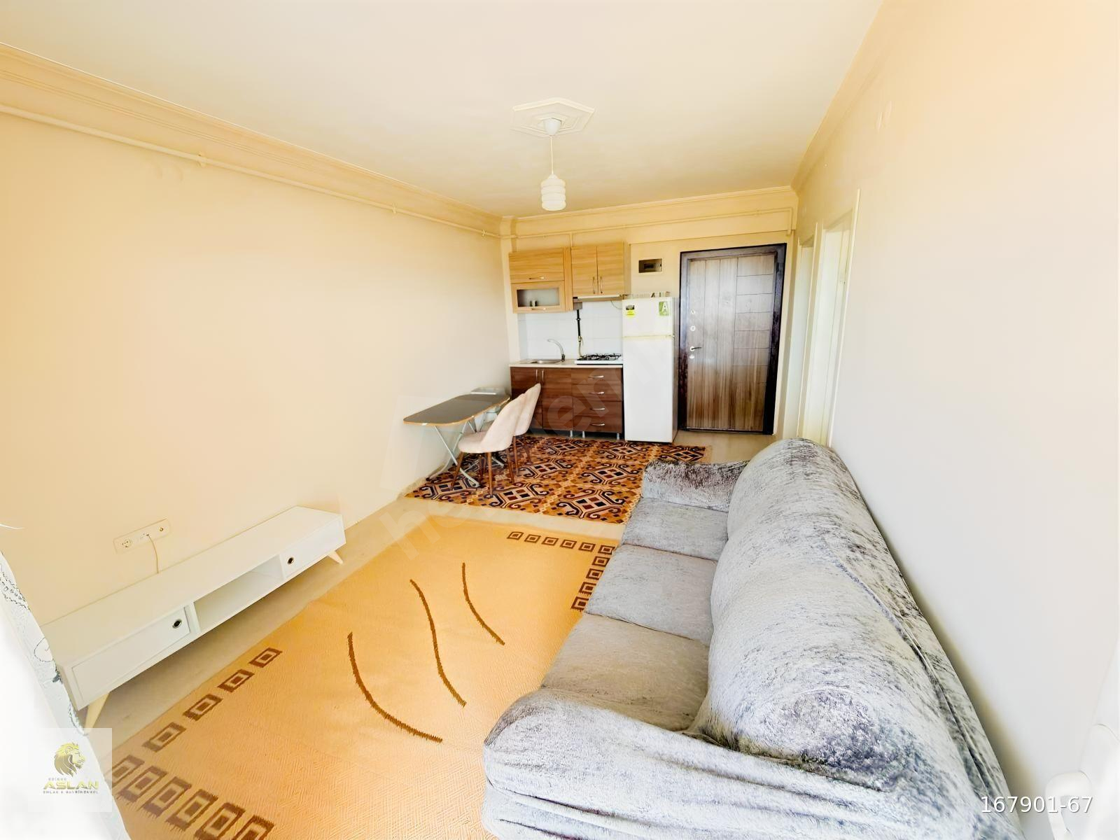 ATATÜRK MAH. EŞYALI BALKONLU 1+1 DAİRE