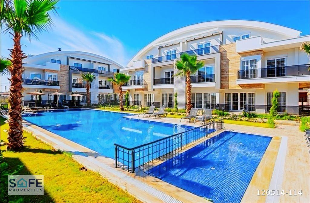ANTALYA BELEKTE LÜKS SİTE İÇERİSİNDE EŞYALI 3+1 DUBLEKS