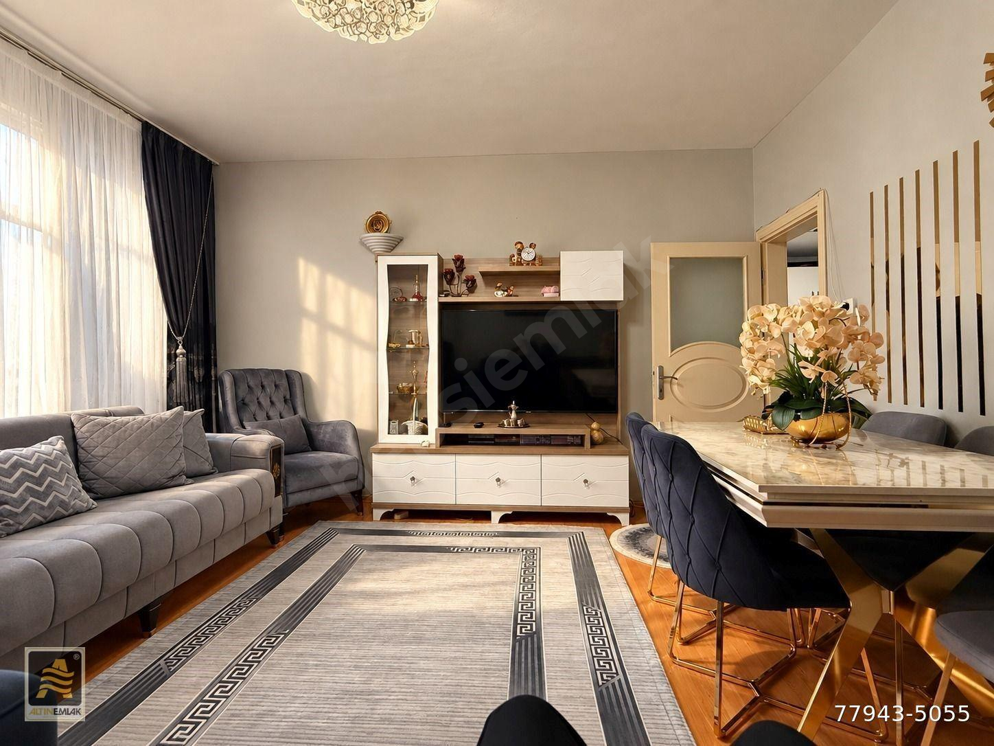 İstanbul Bağcılar 100. Yıl'da Satılık 2+1 Daire, 130 m², 40 m² Hisseli