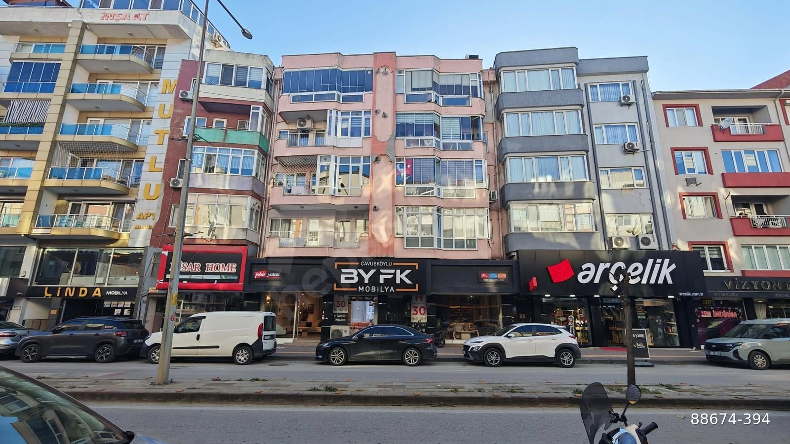 ATATÜRK CAD ÜZERİ EŞYALI SATILIK 3+1 DAİRE
