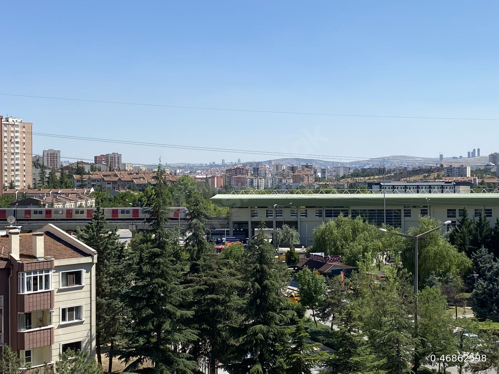 Metroya çok yakın Manzaralı Daire