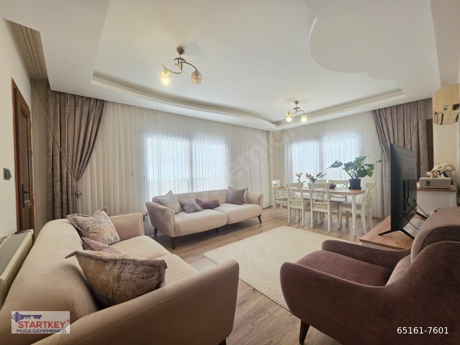 Muga'dan Nergiz Parkına İzbana ve Çarşıya Yakın Satılık 3+1 Daire
