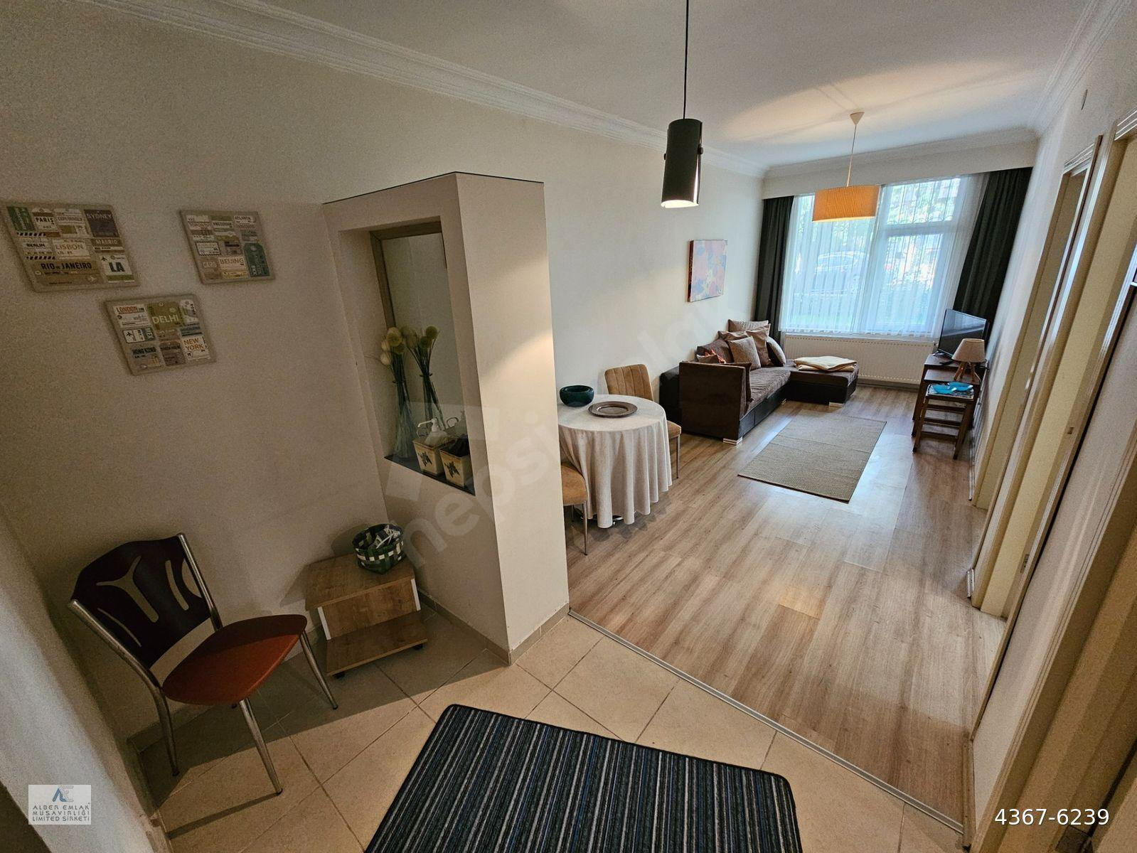 ALAÇAM SOKAK MOBİLYALI KİRALIK DAİRE YÜKSEK GİRİŞ ÖN KOMBİLİ 85 m2.1+1