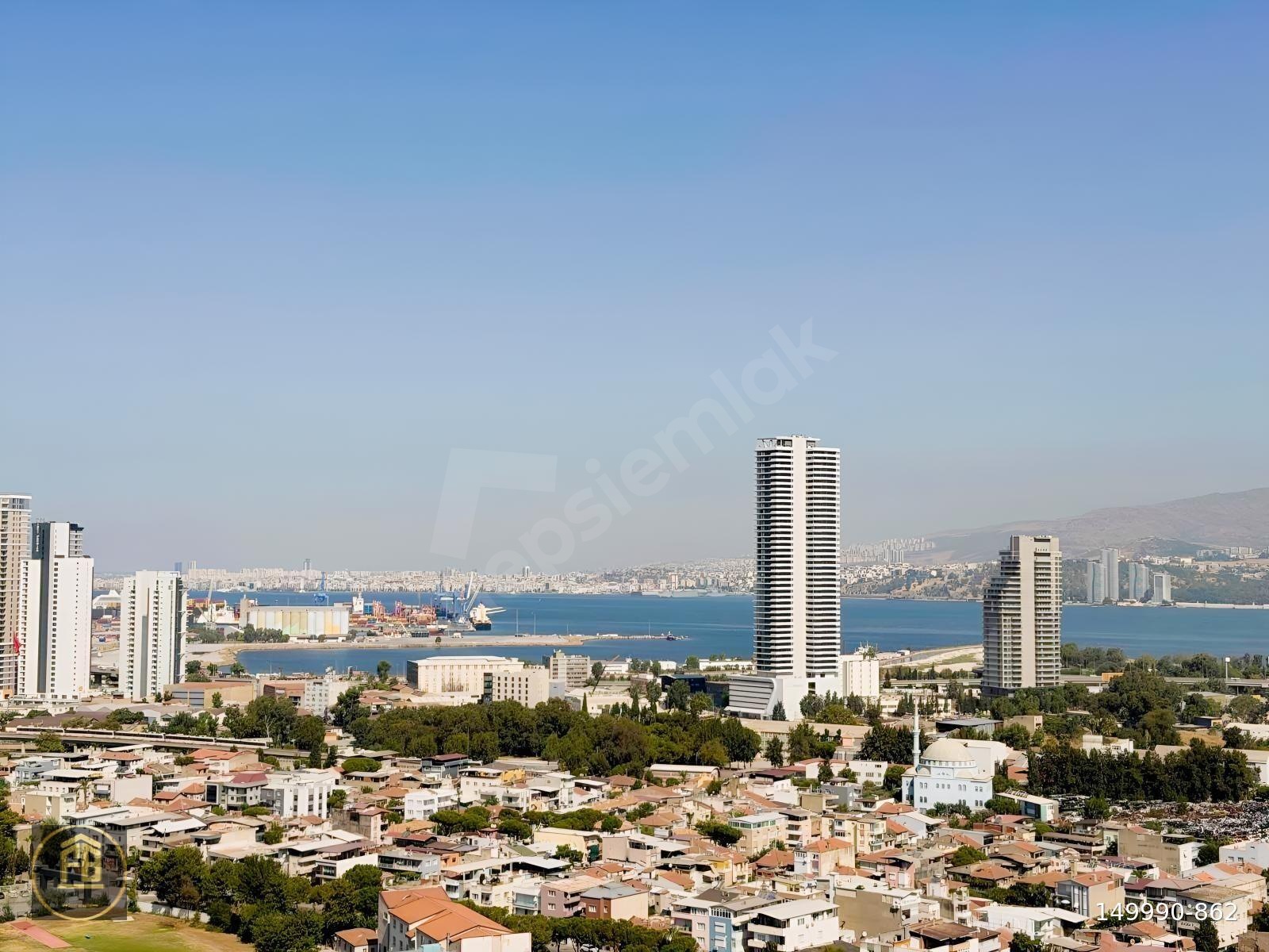 BORNOVA DAP YAPI DENİZ MANZ. BALKONLU 1+1 SATILIK DAİRE