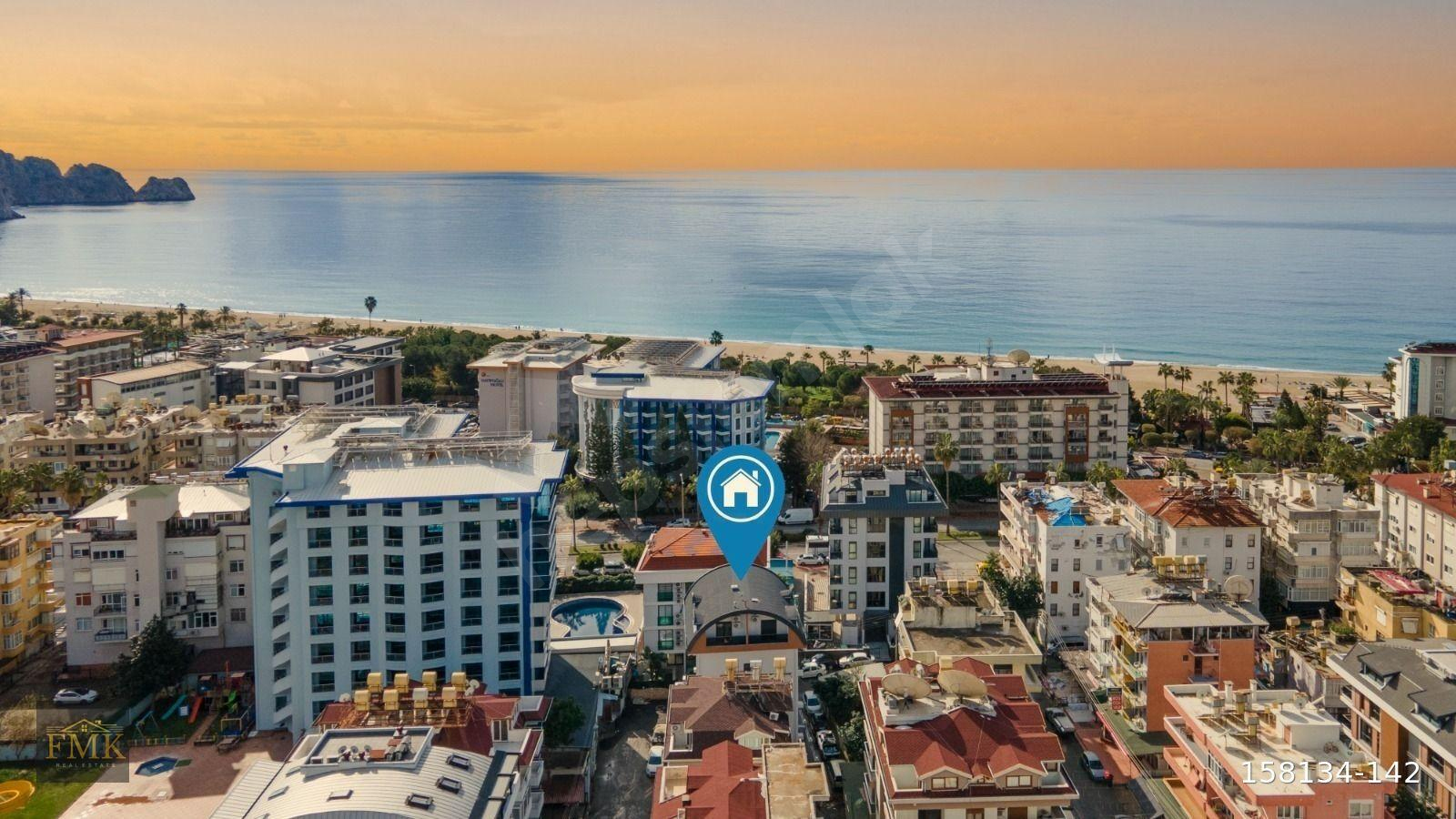 Alanya Kleopatra Damlataşta Satılık 1+1 Daire | Airbnb Lisanslı