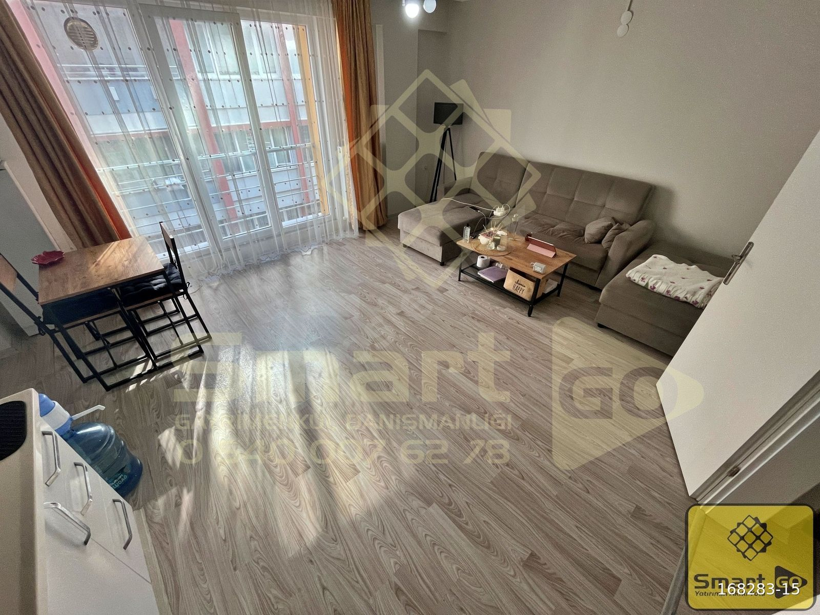 Smart GO'dan Şehir Merkezinde 1+1 Eşyalı Kiralık Daire