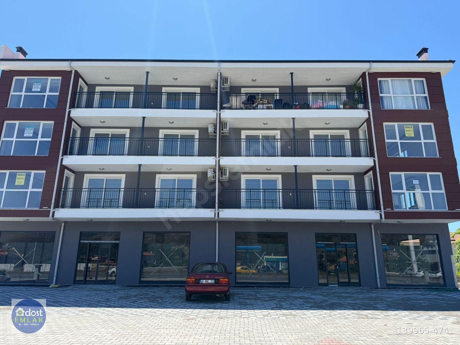 Ortaca'da Sıfır 2+1 Geniş Kiralık Daire | KLİMALI & ANKASTRELİ