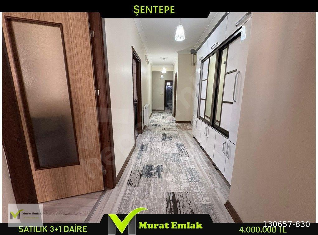 MURAT İNŞAAT EMLAKTAN ŞENTEPE MAHELLSİNDE SATILIK FULL YAPILI 3+1 DAİRE