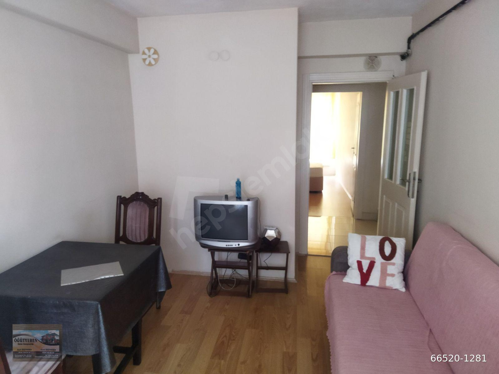 *ÖĞÜTVEREN*ŞİRİNTEPE MAH. A.Ü. YAKINI 1+1 EŞYALI DAİRE