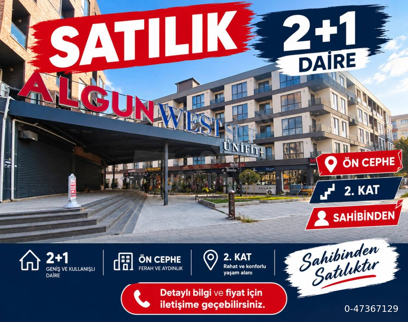 Sahibinden West Side 2+1