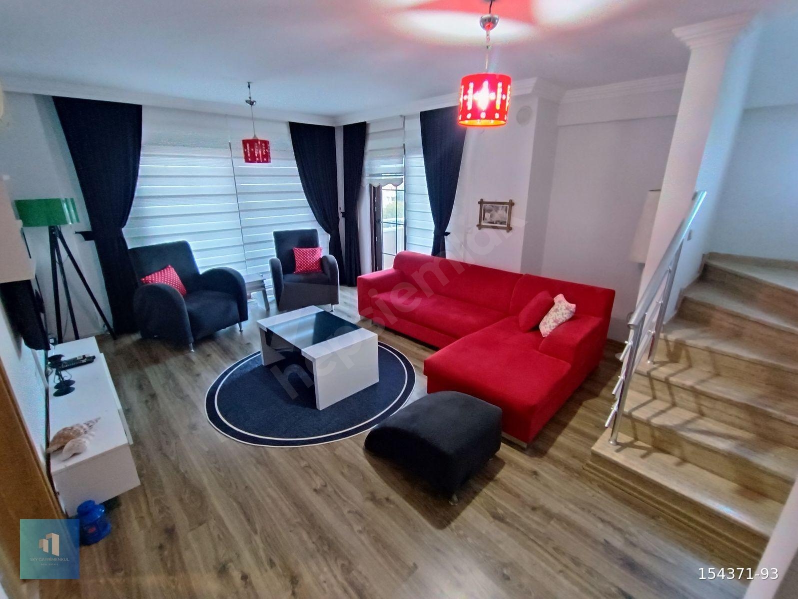 SKY'DAN SAKİN VE NEZİH KONUMDA EŞYALI KİRALIK 2+1 GENÇ DAİRE
