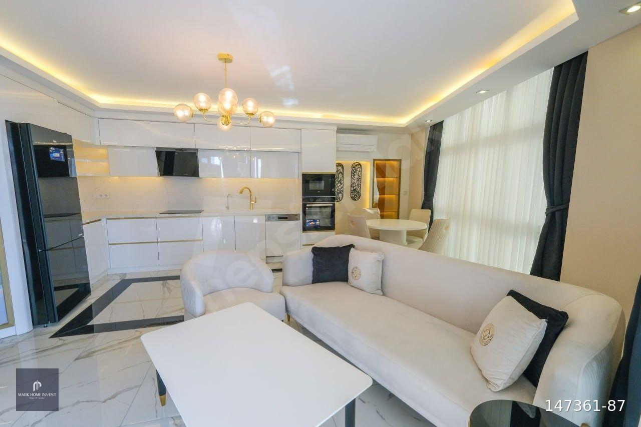MAHMUTLAR'DA OTEL KONSEPTİNDE MUHTEŞEM MANZARALI LÜKS EŞYALI 2+1 DAİRE