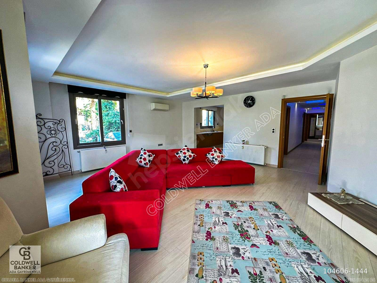 Marina'da Eşyalı, Havuzlu, Manzaralı, 140 m² Bahçe Katı Daire