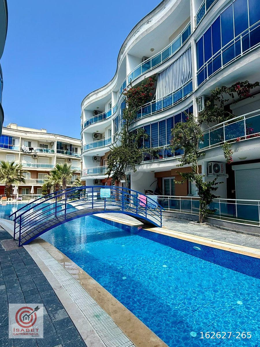 DEĞİRMENDERE MAH DE HAVUZ CEPHELİ EŞYALI SATILIK 1+1 DAİRE !!