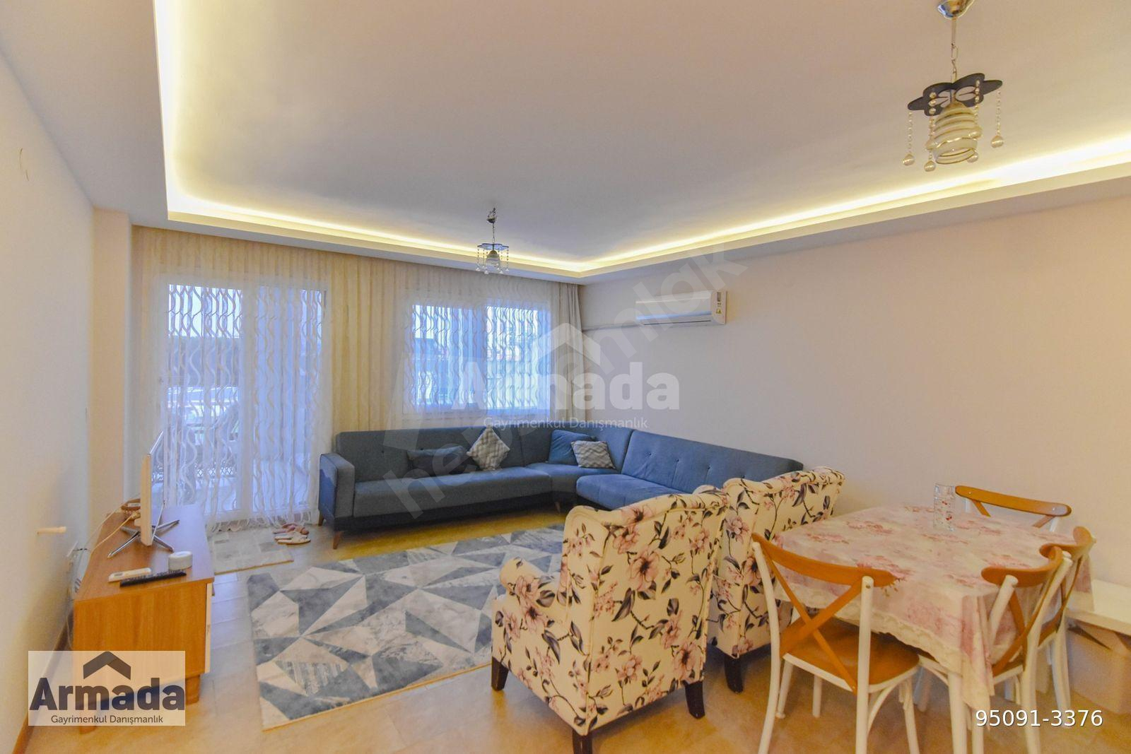 KUŞADASI DEĞİRMENDERE'DE HAVUZLU SİTEDE BAHÇE KATI 2+1 DAİRE