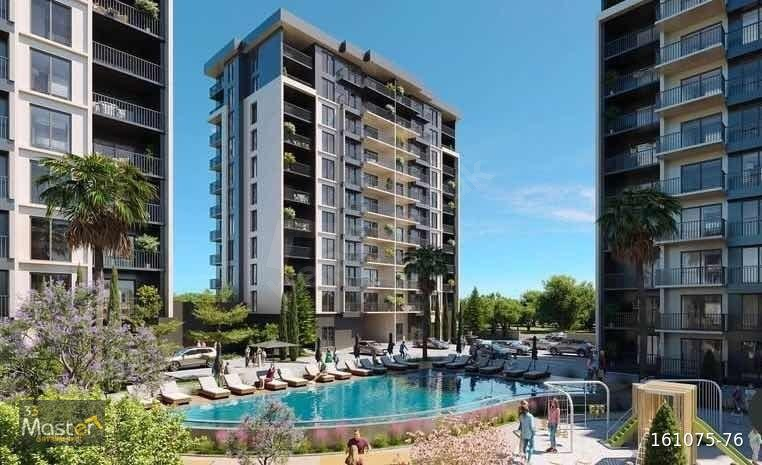 ALATA VEGA'DA ULTRA LÜKS HAVUZLU 1+1 DAİRE !!