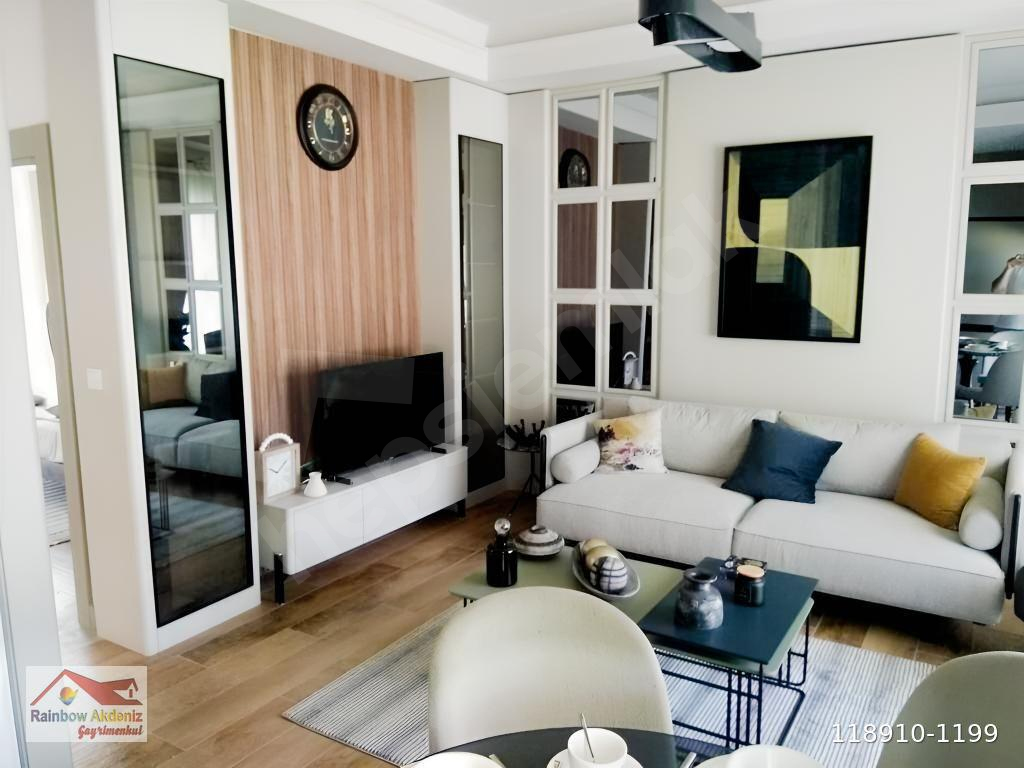 SİDE MERKEZDE LÜX SİTE İÇERİSİNDE SATILIK 1+1 DAİRE !!!