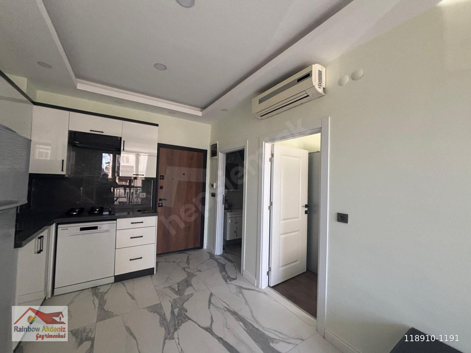 SİDE'DE HAVUZLU EŞYALI KİRALIK 1+1 DAİRE