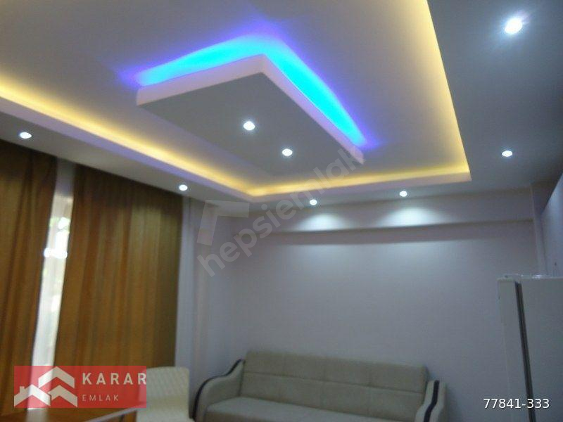 ASMALIEVLERDE 1+1 65M2 LÜX FULL EŞYALI YERDEN ISITMALI BALKONLU