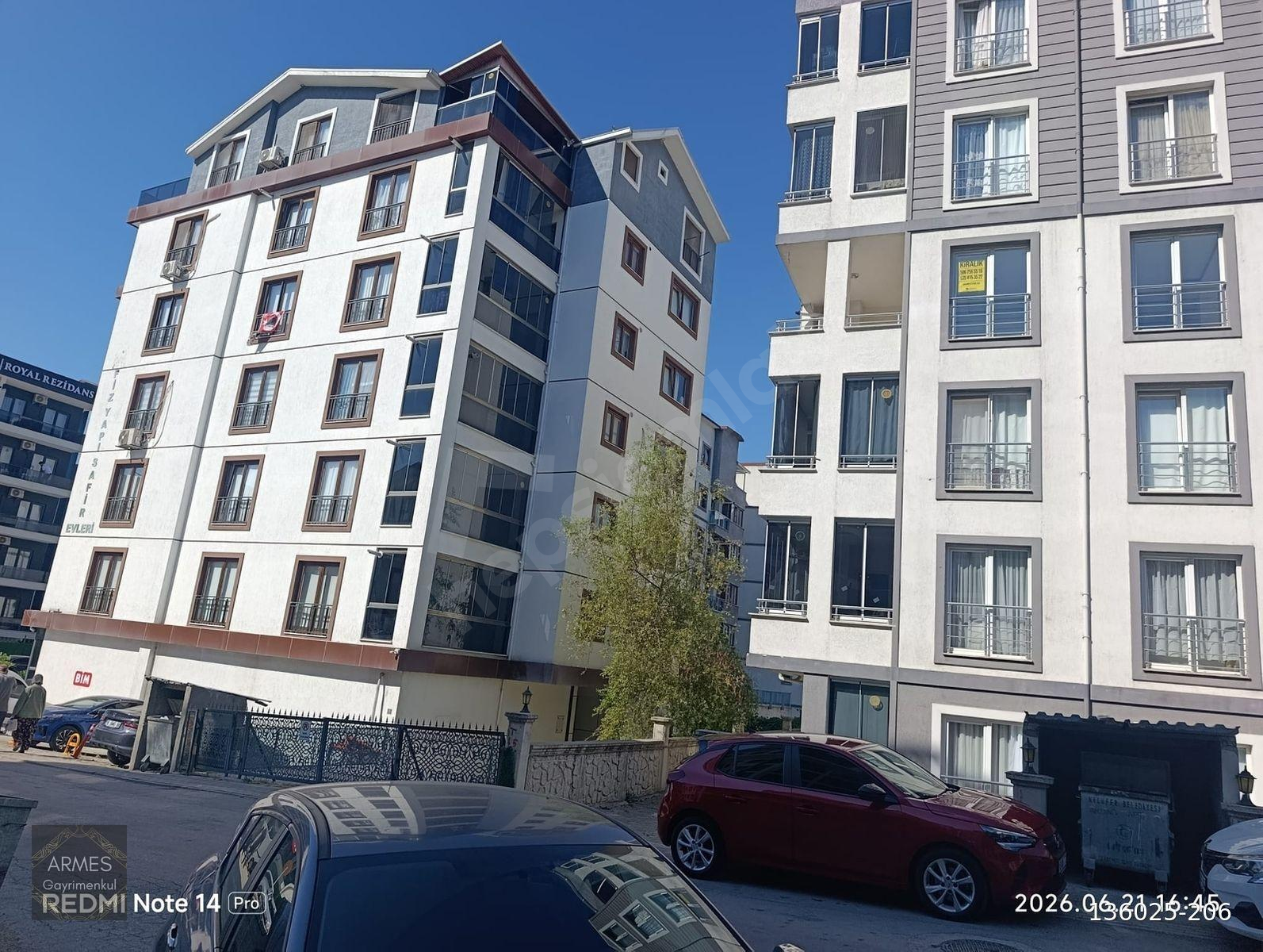 ARMES EMLAKTAN 2+1 EŞYASIZ KİRALİK DAİRE