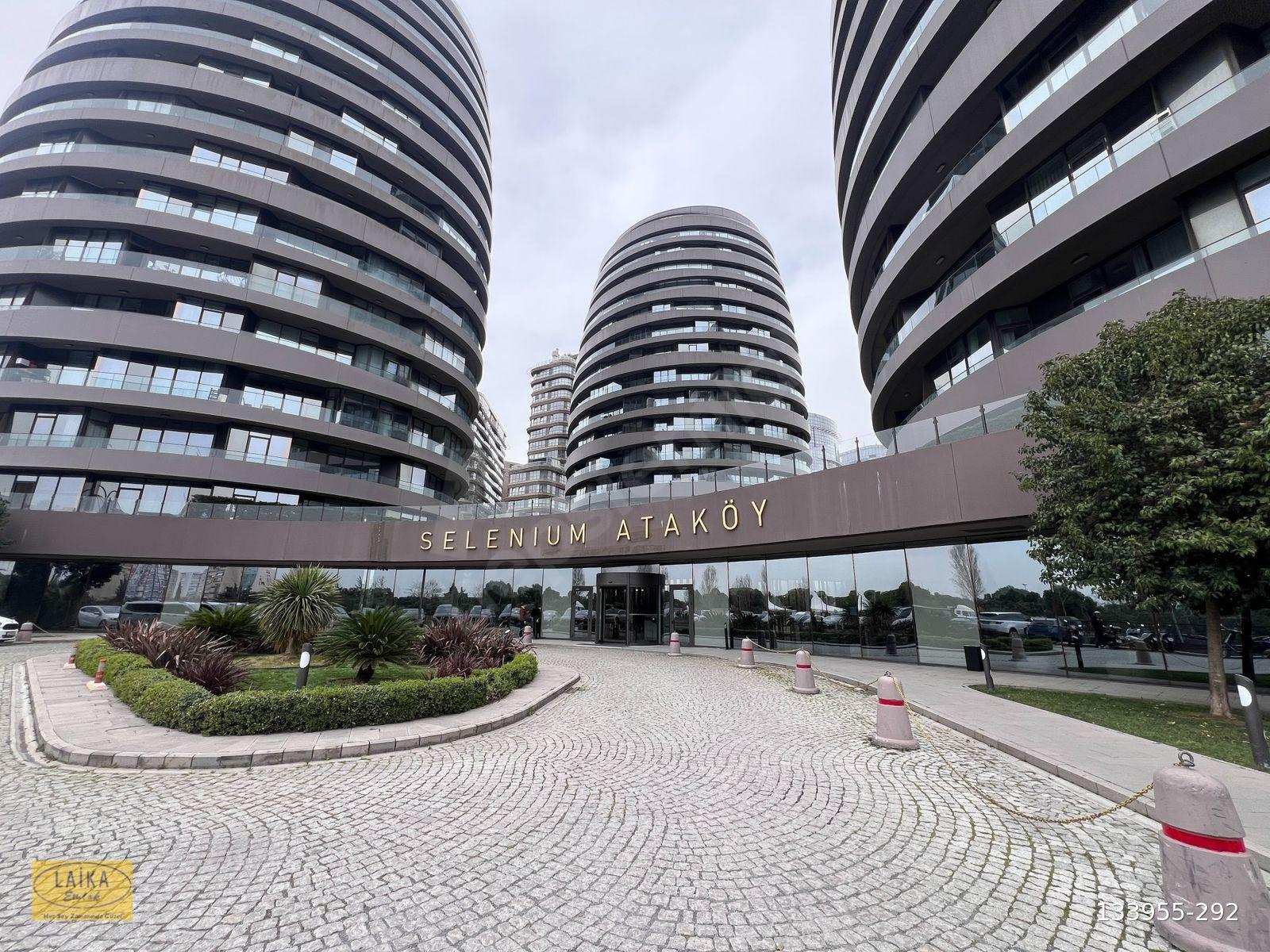 Laika'dan Ataköy Selenium Sitesi'nde Boş 96m² 1+1 Full Tadilatlı