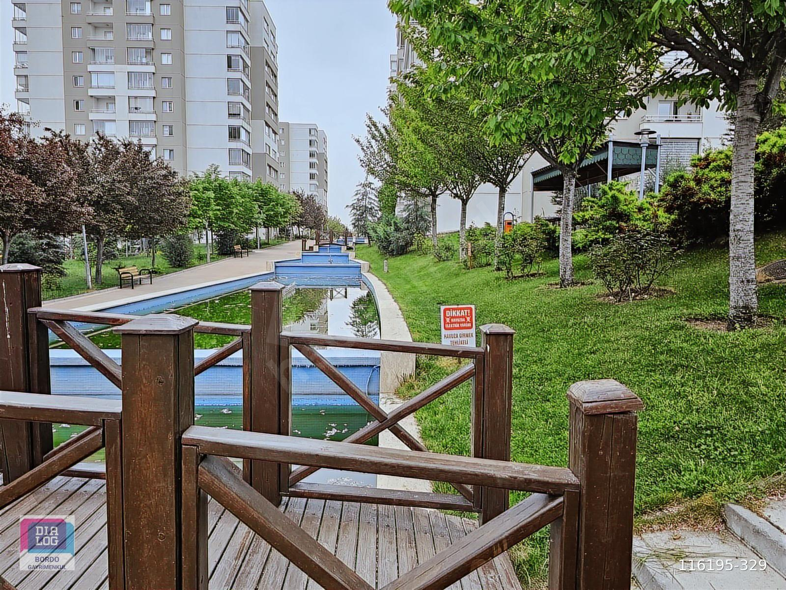 DİALOG BORDO'DAN BAHÇEN ELVAN ŞEHİR SİT. 7/24 GÜV. K.HAVUZ 3+1